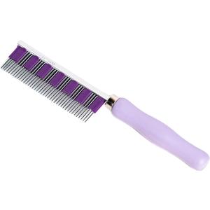 Small Pet Select - Hair Buster Comb for Rabbits, Cats and Dogs, Metal Pet Comb for Shedding and Detangling, Grooming Tool for Small Pets with Long and Short Fur