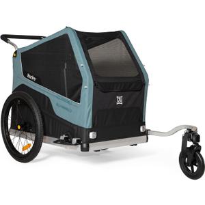 Burley Bark Ranger | Dog Bike Trailer & Stroller, Roomy Interior, Mesh Ventilation & Reinforced Removable Floor, XL