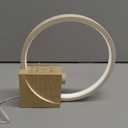 Vivilumens Sunrise Alarm Clock Sound Machine Nightlight, Gradual Wake Up Light, Digital Dimmable Clock, 10 White Noise Sleep Sounds, Snooze, Dual Clocks for Heavy Sleeper Adult, Decor Gifts for Women (New Wood Grain)