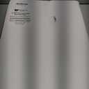 TP Serving Trays with Handles, 17 x 12 Inch Melamine Serving Platters for Food, Meat, Set of 2 Rectangular Trays for Eating, Pure White