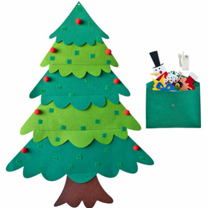 44pcs Felt Christmas Tree for Toddlers