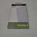 Future Way 10x20x1 Air Filters, 8-Pack with Reusable Frame, MERV 8, MPR 700 AC Furnace Filters, Space Saving & Cost-effective