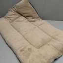 Dog Beds Crate Pad for Medium Dogs Fit Dog Crates,Washable & Anti-Slip Kennel Pad for Dogs Cozy Sleeping Mat,Cream 30inch