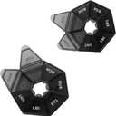 Pill Organizer, 2 PCS Pill Box Black Weekly Pill Organizer Cute Daily Pill Box with Large Compartment for Travel 7 Day Pill Case Pill Container for Medication Vitamin Supplements and Fish Oil