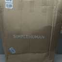 simplehuman Adjustable and Extendable Shower Caddy XL, Stainless Steel and Anodized Aluminum