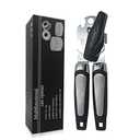 Safring Can Opener Manual, Handheld Strong Heavy Duty Stainless Steel Can Opener, Comfortable Handle, Sharp Blade Smooth Edge, Can Openers with Multifunctional Bottle Opener