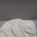 OHSIO Couch Cushion Covers for Sectional Sofa, Stretch Soft Sofa Slipcovers Washable Wear-Resistant Universal Furniture Protector for Living Room(1 Piece Chair Cover, Ivory), S