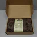 a moment Dark Brown Chenille Throw Pillow Covers 22x22 Inch Pack of 2 Modern Decorative Throw Pillow Covers Farmhouse Cross Covers Home Decor for Sofa Bedroom Living Room