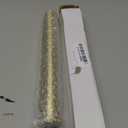 1-1/4 O.D x 12" Brass Slip Joint Extension Tube, Heavy Duty Extension Tube for Bathroom Sink Drain Tailpiece, Brushed Gold