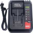 Biswaye PCC692L Rapid Charger Compatible with Porter-Cable 20V Battery and Compatible with Black & Decker 20V Battery, for LBXR20 LBXR2020 PCC680L PCC681L PCC685L 20-Volt Lithium Power Tool Batteries