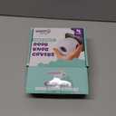 Child Safety Door Knob Cover (4 Pack) Hard-to-Remove Dual-Lock Door Handle Covers for Kids - Reusable Baby Proof Door Knob Locks - Installs Easily, No Tools Needed (White)