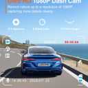 Dash Cam Front Car Camera, FHD 1080P Dashcam for Cars, Dash Camera with 32G SD Card, 24 Hours Parking Monitor, Night Vision, Loop Recording, G-Sensor, 3'' IPS Screen, 170Wide Angle