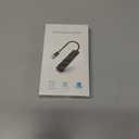 USB 3.0 Hub, 4-Port USB Hub, High-Speed USB Splitter for Laptop, Xbox, Flash Drive, HDD, Console, Printer, Camera, Keyboard, Mouse, and More