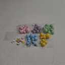 56 PCS Colorful Ball Shaped Cake Topper Pearl Picks for Cupcake Insert, Birthday Party, Wedding Decoration Supplies (Pink, Yellow, Blue, Purple, Green)