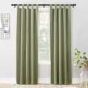 Black Curtain Rod 18-45 inch, 1 inch Adjustable Heavy Duty Curtain Rods, Modern Drapery Rods with End Cap Finials, Window Treatment Rod for Home and Office