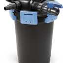 Aquascape 95054 UltraKlean 3500 Biological Pressure Filter with 28 Watt UV Clarifier Sterilizer, 5,200 GPH,Black