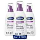 Cetaphil Pro Oil Removing Foam Wash, Foaming Facial Cleanser, Fragrance Free Formula Suitable for Sensitive Skin, 8 Fluid Ounce (Pack of 3)