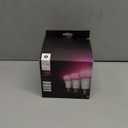 Philips Hue Smart LED A19 Bulb, White & Color Ambiance, E26 Base, 7.2W, Full Spectrum Light 1000K-20000K, 810 Lumens, Dimmable, Works with Alexa, Google,& Apple Home, 3 packs