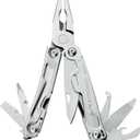 LEATHERMAN, Rev Pocket Size Multitool with Package Opener and Screwdrivers, Stainless Steel