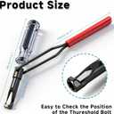10mm Valve Adjustment Tool Slotted Valve Lash Adjuster for Honda Toyota Nissan & Other Japanese Engines (Valve Lash Clearance & Valve Guide Removal Tool)