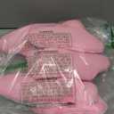 Honeau 3in1 Reversible Carseat Head Body Support Newborn,3D Minnky Infant Car Seat Insert,Extra Soft Breathable Baby Car Seat Pillow Cushion Boys Girls,fit Stroller,Bouncer,Swing(Pink)