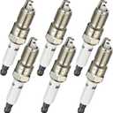 BDFHYK 41-110 Iridium Spark Plugs Compatible with Buick LaCrosse,Compatible with Cadillac Escalade,Avalanche Impala Silverado 2500 HD Suburban 3500 HD Tahoe,Savana Sierra Yukon 4.3L 5.3L 6.0L Set of 6