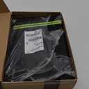 5200 Fireproof Document Bag, Plenty of Pockets, Legal Size/Letter/A4, Waterproof Zipper Document Box with Lock, 4-Layer Important Document Organizer, 17"x12"x5.3" Portable Home Travel Office Safe Box (Black)