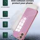 Compatible with Samsung Galaxy A04 Case Silicone Pink, Plating Phone for Samsung A04 Case Shockproof Thin and Soft Cover (Purple)