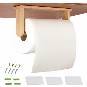 In-Drawer Knife Block Organizer - Bamboo Wood Drawer Knife Organizer-Protecting Knife Organizer Block (Not Included) (Natural, 7 Knives Dock)