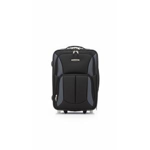 Rockland London Hardside Spinner Wheel Luggage, Black, Carry-On 20-Inch