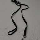 Wild One Adjustable Waterproof Flex-Poly Coated Nylon Leash, Black, Standard, 112''