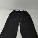 Casual Wide-Leg Nine-Point Suit Pants Straight Trousers Wide Pants Oversized Fashion Pure Black M