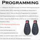 Key Fob FOBIK Keyless Remote Replacement Fits for Dodge Ram 1500 2500 3500 2009-2012 Charger Challenger Durango Journey Grand Caravan Jeep Grand Cherokee Commander Chrysler 300 Town Country