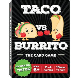 Taco vs Burrito - The Wildly Popular Surprisingly Strategic Card Game Created by a 7 Year Old - 5 Ways to Play - a Family-Friendly Party Game for Kids, Teens & Adults