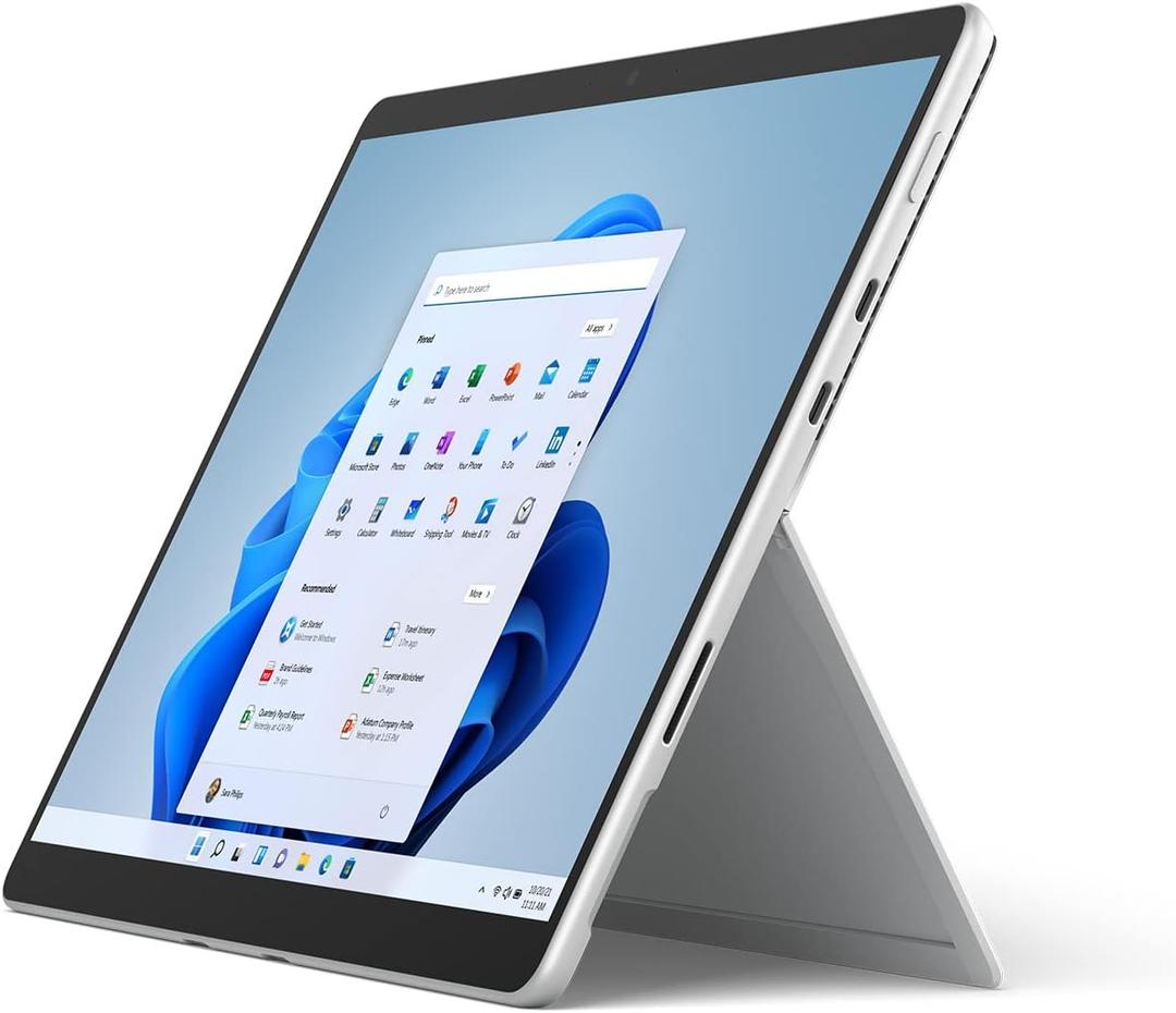 Microsoft Surface Pro 8-13" Touchscreen - Intel Evo Platform Core i5-8GB Memory - 512GB SSD - Device Only - Platinum (Latest Model)