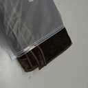 vivrudil Decorative Chenille Luxury Throw Pillow Covers with Wide Edge, Textured Solid Pillowcases, Soft Velvet Cushion Cover Home Décor for Couch Sofa Living Room, 18×18 Inch, Set of 2, Dark Brown