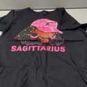Sagittarius Queen Loc'd Hair Black Woman Cap Zodiac Sign T-Shirt, S