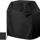 BBQ Gas Grill Cover 44 inch, Universal for 3-4 Burners BBQ/Gas/Charbroil Grill (44" Lx24 Wx46 H), Heavy-Duty and Weather-Resistant Oxford Fabric That Protect Grill All Seasons