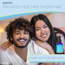PURA D'OR Hair Thinning Therapy Energizing Scalp Serum 4oz w/Copper Tripeptide, Biotin, Caffeine, Plant Stem Cell, Catalase & DHT Balance, Rosemary Green Tea Leaf Extract, All Hair Types, Men Women