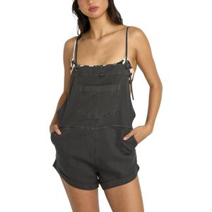 Billabong Women's Wild Pursuit Cotton Twill Blend Romper (XS-XL) (XS)