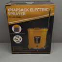 Battery Powered Backpack Sprayer 5.2 Gallon, Compatible with Dewalt 20V, 100 PSI Electric Garden Sprayer with 20V 1.8Ah Battery & 4 Nozzles, for Weeding, Spraying & Cleaning(No Battery)