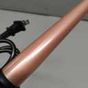 Hair Curling Wand, 0.5-1Inch Tapered Curling Iron, Professional Ceramic Hair Curler Wand with Heat-Resistant Glove, Dual Voltage (Pink)