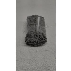 OLANLY Bathroom Rugs 47x17, Extra Soft Absorbent Chenille Bath Rugs, Rubber Backing Quick Dry, Machine Washable Bath Mats for Bathroom Floor, Tub and Shower, Home Decor Accessories, Grey