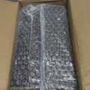 AORYVIC Wood Furniture Legs 8 inch Sofa Legs Set of 4 Square Replacement Legs Brown for MCM Ottoman Armchair Recliner Coffee Table Dresser (8 inch (4pcs) Standard (With hanger bolt))