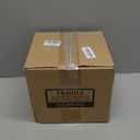 CARBLIN 4 Pack Mason Jars 32 oz, Amber Wide Mouth Canning Jars with Airtight Lids, Glass Pint Jars with Bands Labels Brush, Large Storage Quart Jars for Jam Fermenting Preserving