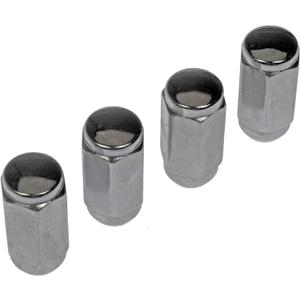 Dorman 711-604 Wheel Nut Chrome Duplex Acorn M14-1.50 Compatible with Select Models, 4 Pack