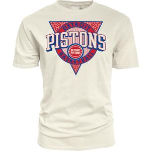 Blue 84 NBA Unisex-Adult NBA Officially Licensed T-Shirt Ringspun Triblock Ivory (S)