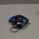 AILIHEN C8 Kids Headphones Wired, On-Ear Headphones with Microphone and Volume Control Foldable Corded Stereo 3.5mm Headset for School Teens Smartphones Chromebook Laptop Tablets Travel (Black Blue) (Medium)