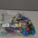 C9 Christmas Lights Outdoor, 33ft 50 LEDs Christmas String Lights with 8 Modes, 5 Sets Connectable, IP65 Waterproof Outdoor Indoor Vintage Fairy Lights for Christmas Tree Holiday Party Decor (Multicolor)