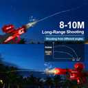 Electric Water Gun for Kids Ages 8-12-Automatic Water Gun-Automatic High Power,Beach Toys for Summer Outdoor Fun,Perfect Pool and Water Guns Play (Red)